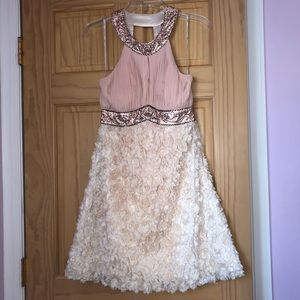 Sue Wong Beaded light pink/salmon dress